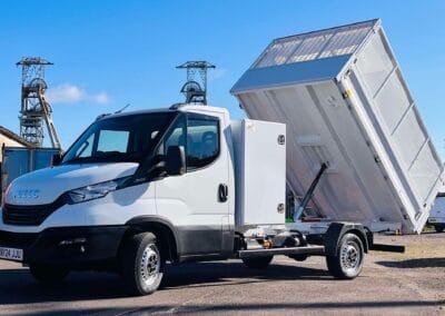FOR SALE – 3.5T JPM Aluminium Cage Tipper
